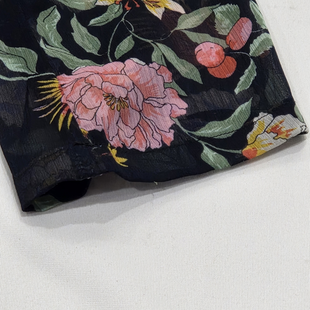 Tommy Hilfiger Floral Chiffon Dress Size 4 - Picture 4 of 11